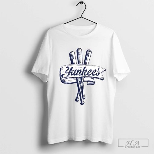 New York Yankees baseball bats vintage T-shirt