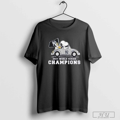 New York Yankees x Snoopy 2024 Championship shirt