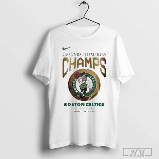 Nike Boston Celtics 23-24 Nba Finals Champions Different Here Win 2024 Shirt