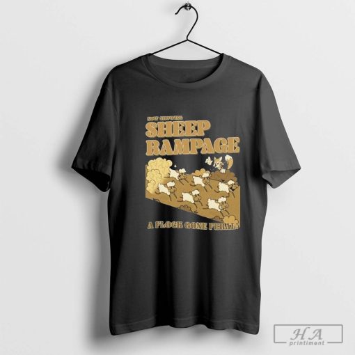 Now Showing Sheeprampage Rubberhose A Flock Gone Feral T-shirt