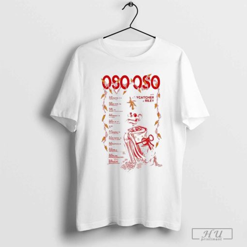 OSO OSO With Flycatcher & Riley Tour December 2024 T-Shirt