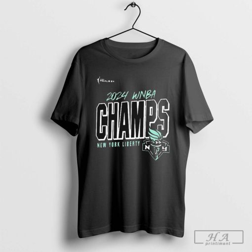 Official 2024 WNBA Champs Roster New York Liberty T-shirt