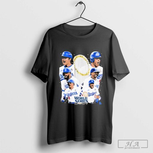 Official 8 Time Los Angeles Dodgers MLB 2024 World Series Champs Graphic T-shirt