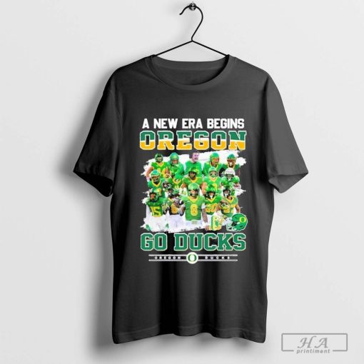 Official A New Era Begins Oregon Ducks Shirt