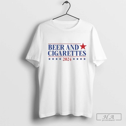 Official Beer And Cigarettes '24 New T-shirt