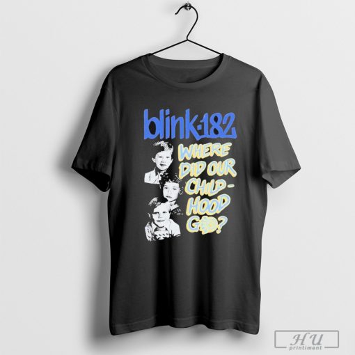 Official Blink-182 Where Did Our Child Hood Go T-Shirt