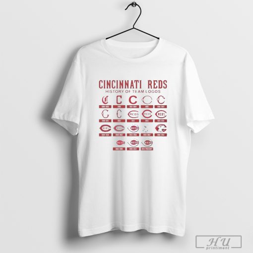 Cincinnati Reds 1890 History Of Team Logos Shirt