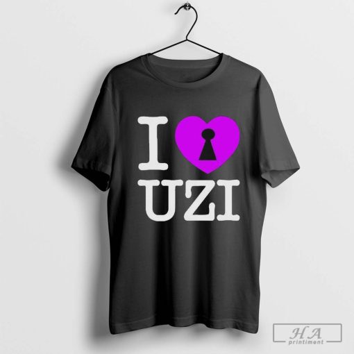 Official Eternal Atake 2 I Lock Heart Uzi T-shirt