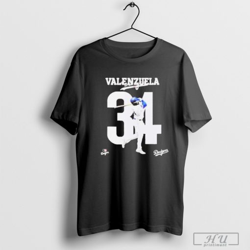 Fernando Valenzuela 34 LA Dodgers Baseball Shirt