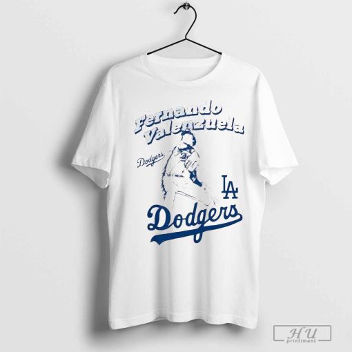 Fernando Valenzuela Los Angeles Dodgers Pitch Shirt