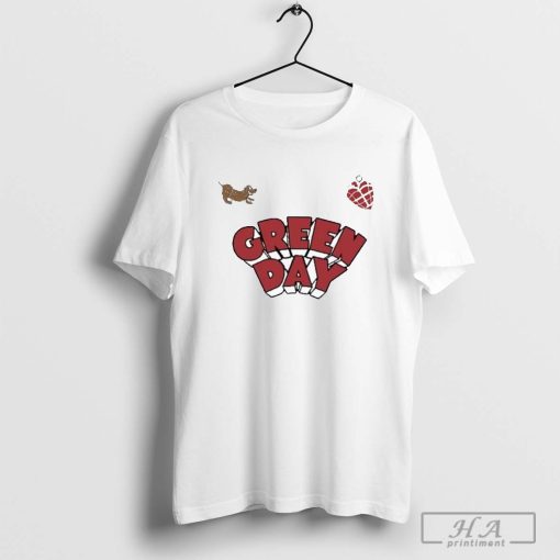 Official Green Day Saviors Tour 2024 Soccer T-Shirt