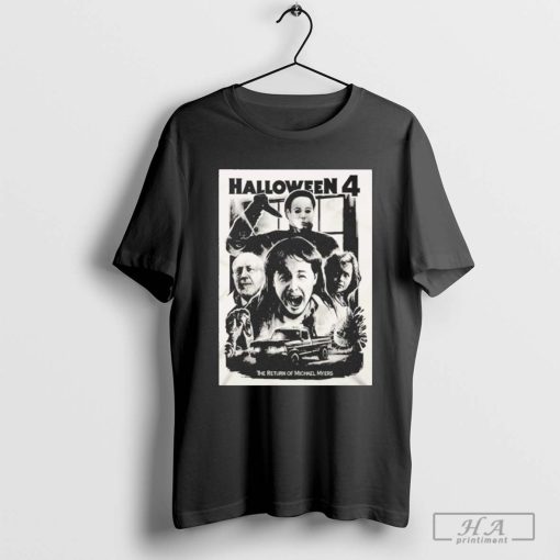 Official Halloween 4 Unholy Terror The Return Of Michael Myers T-shirt