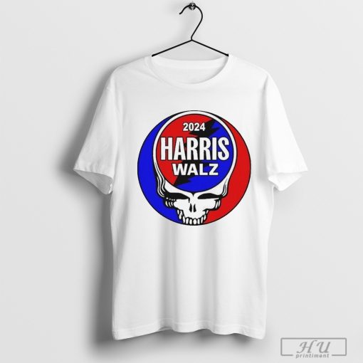 Harris Walz Steal Your Face Grateful Dead 2024 Shirt