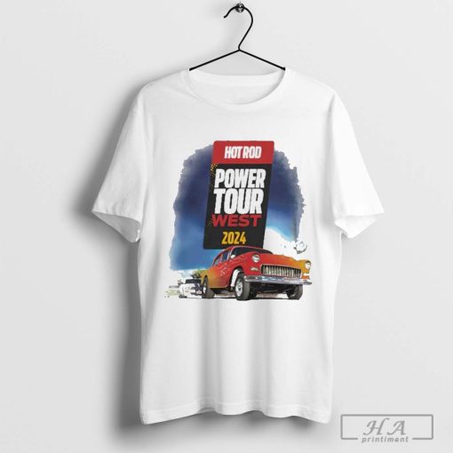 Official Hot Rod Power Tour West 2024 Graphic T-shirt