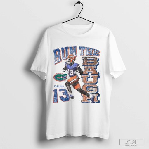 Official Jadan Baugh Florida Gators Run The Baugh Vintage Graphic T-Shirt