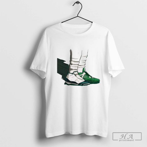 Official Jalen Hurts Two-Shoes Hurts Philadelphia Eagles NFL T-shirt