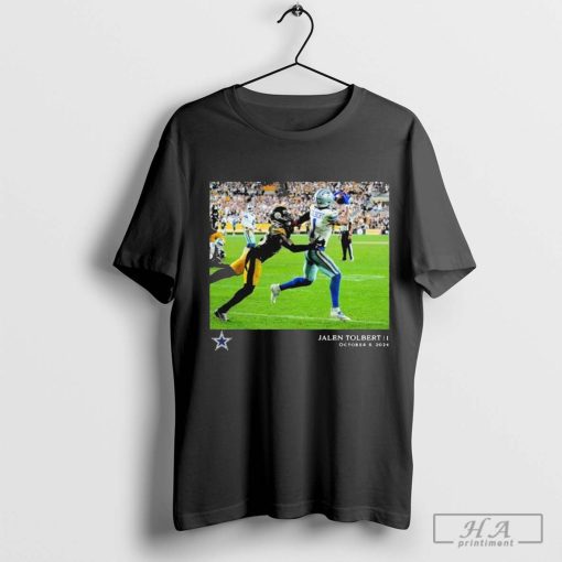 Official Jalen Tolbert Dallas Cowboys NFL Flash Features Week 5 T-Shirt