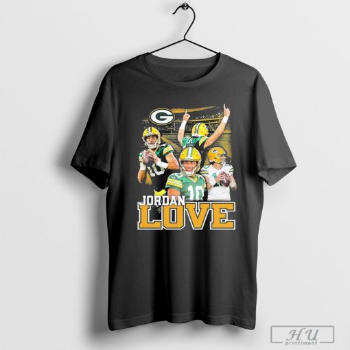 Jordan Love Green Bay Packers Notorious Player Graphic T-Shirt