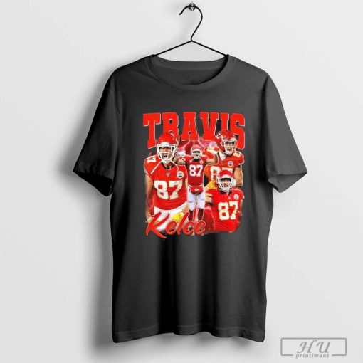 Official Kansas City Chiefs Travis Kelce Number 87 Kansas Star T-Shirt