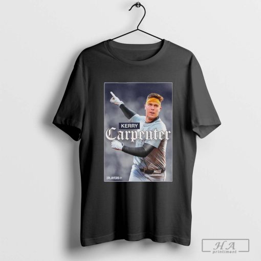 Official Kerry Carpenter Stand Up Detroit Tigers MLB 2024 Poster T-shirt