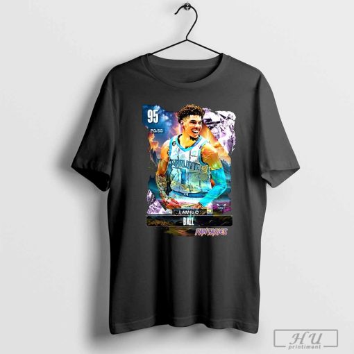 LaMelo Ball Charlotte Hornets Baseball NBA 95 PG-SG Graphic Poster t-shirt