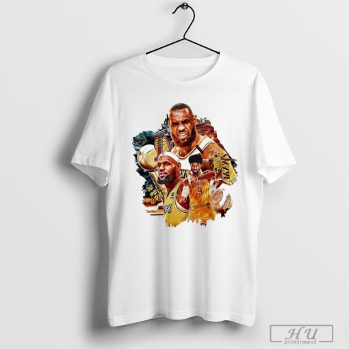 Lebron James and Bronny James Be The Goat Shirt