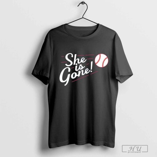 Official Los Angeles Baseball She Is Gone Shirt