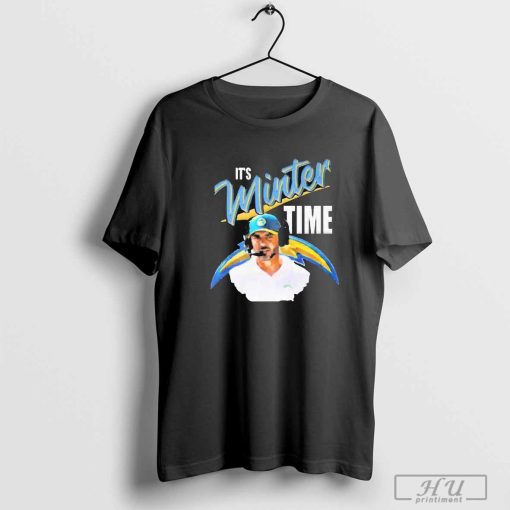 Los Angeles Chargers Jesse Minter It’s Minter Time 2024 t-shirt