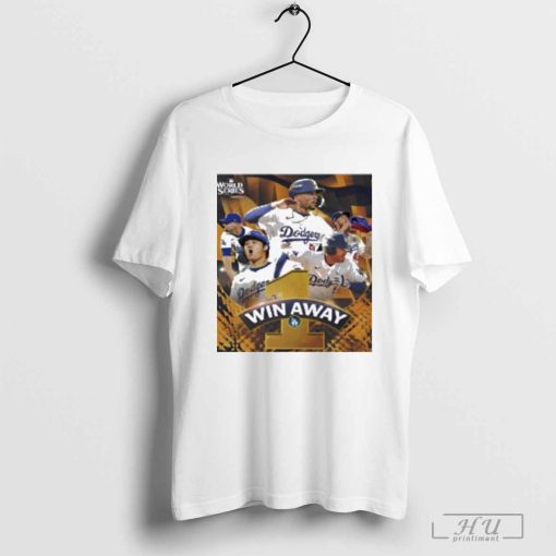 Los Angeles Dodgers 2024 World Series Win Away T-Shirt