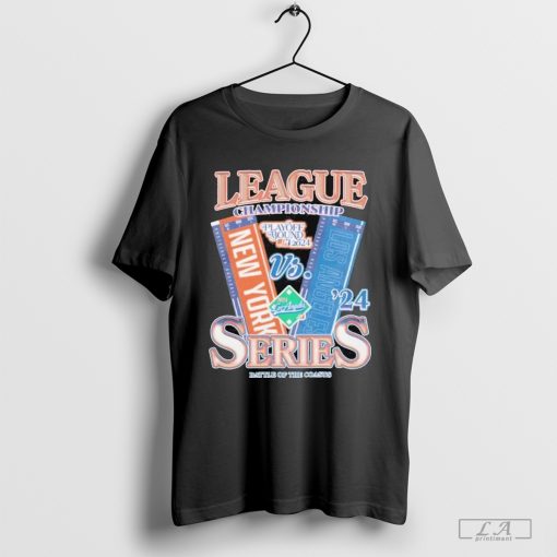 Official Los Angeles Dodgers vs New York Mets 2024 Nlcs Matchup Battle Of The Coasts Shirt