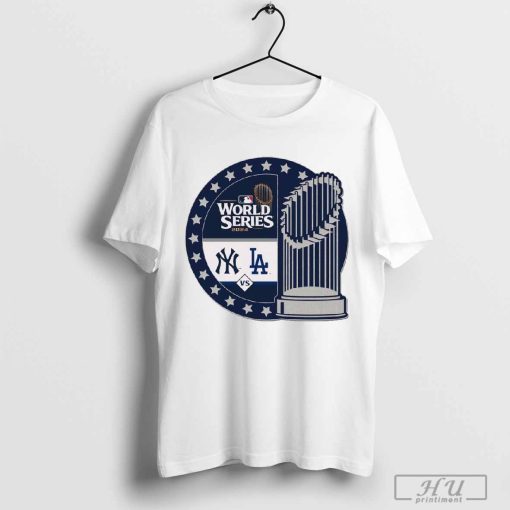 Los Angeles Dodgers vs. New York Yankees WinCraft 2024 MLB World Series Matchup t-shirt