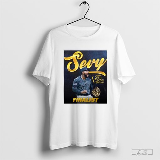 Official Luis Severino MLB New York Mets Rawlings Gold Glove Award Finalist 2024 Poster t-shirt