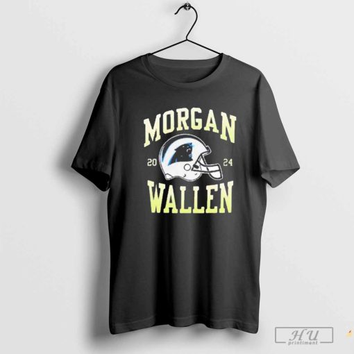 Official Morgan wallen carolina panthers NFL 2024 T-shirt