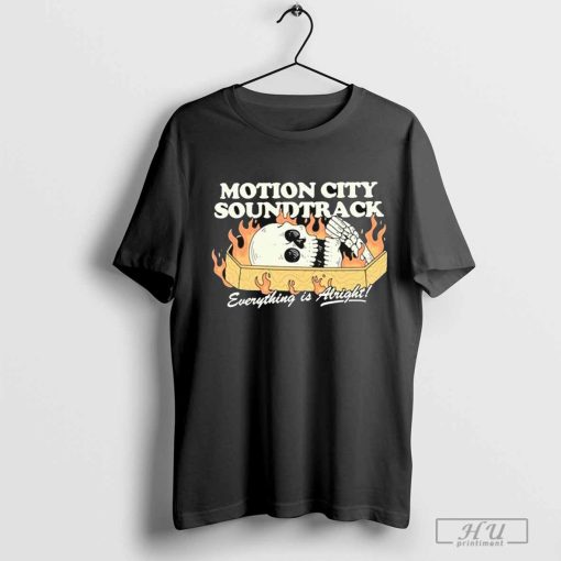 Motion City Soundtrack Store Coffin Everything Is Alright t-shirt