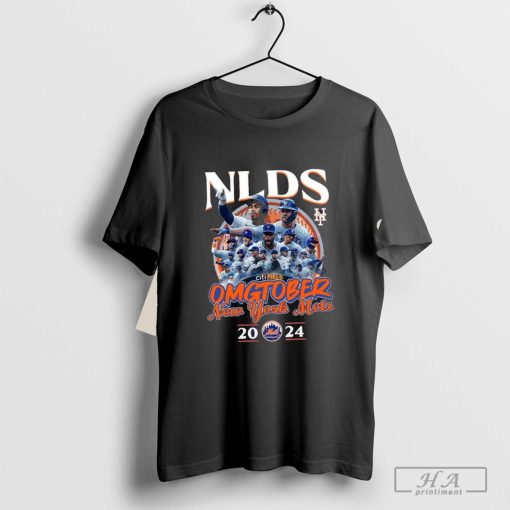 Official NLDS Omgtober Mets 2024 T-Shirt