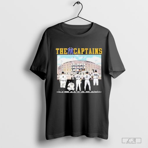 Official New York Yankees The Yankees Captain Squad 2024 T-Shirt