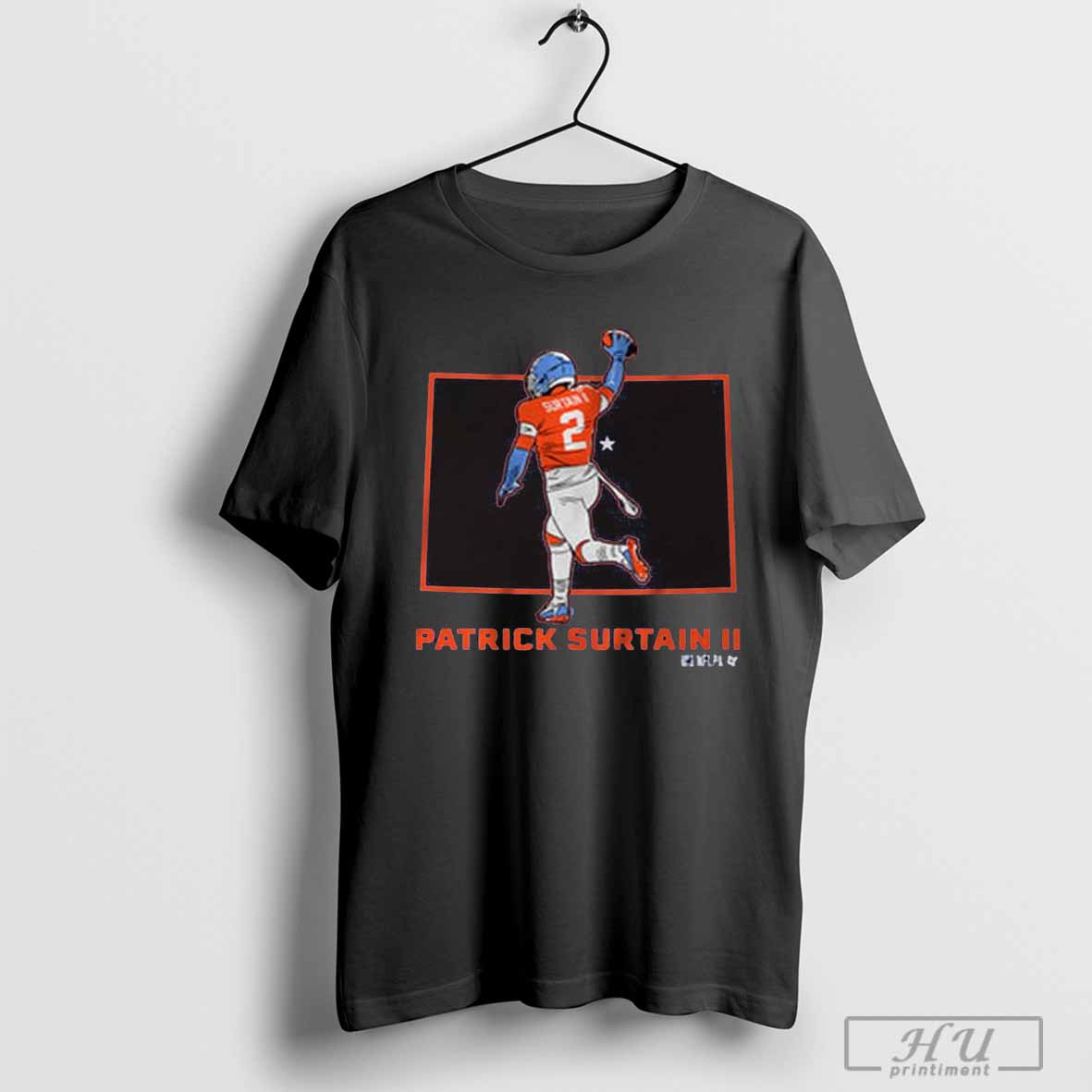 Official Patrick Surtain Ii State Star Denver Broncos Nfl T Shirt
