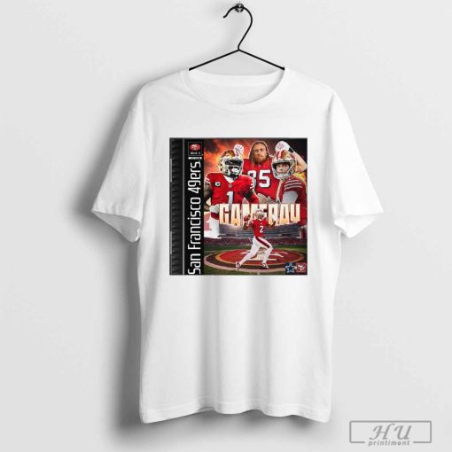 Official Poster San Francisco 49ers Week 8 Levi’s Stadium Gameday Playstation t-shirt