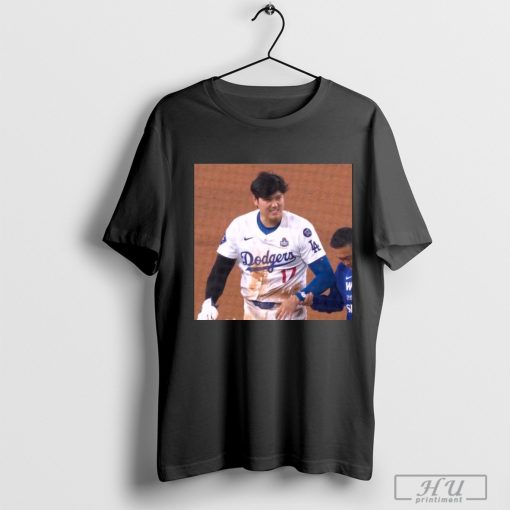 Prayer Circle Shohei Ohtani Is Okay Poster t-shirt