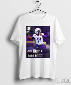 Official QB in CUT Alonza Barnett III Improviser James Madison Dukes football Chemistries Pistio T-shirt