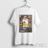 Official QB in CUT Joe Burrow LSU Tigers Field General Chemistries Pro Style T-shirt