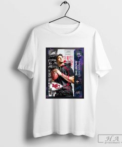 Official QB in MUT Patrick Mahomes Kansas City Chiefs Showtime 89 OVR Signature T-shirt