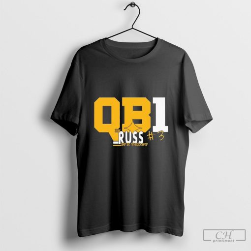 Official QB1 In Russ We Trust 3 Shirt