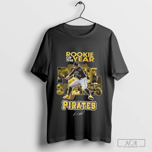 Official Rookie Of The Year Paul Skenes Pirates Signature Shirt