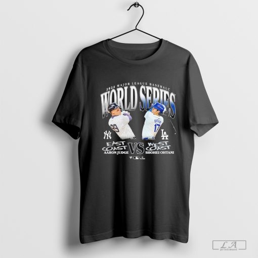 Official Shohei Ohtani vs Aaron Judge 2024 World Series Matchup T-Shirt