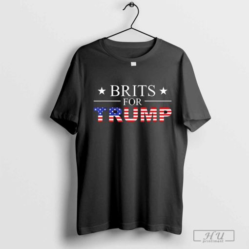 Official Sophia Brits For Donald Trump USA Flag t-shirt