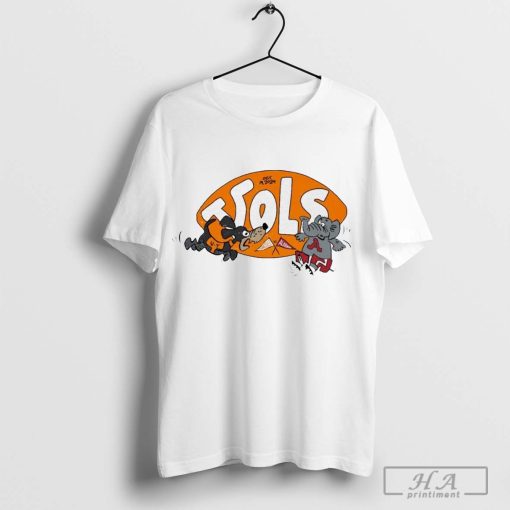 Official Tennessee Vols Vs Alabama Crimson Tide October 14 2024 Mascot Graphic T-shirt