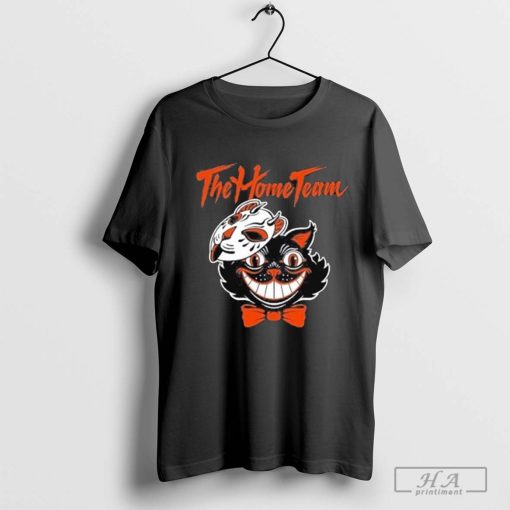 Official The Home Team Cat Mask Halloween Shirt