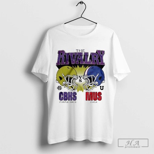 Official The Rivalry CBHS Purple Wave Vs MUS OWLS Graphic T-shirt