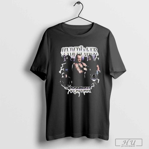 Official The Undertaker Deadman WWE Wrestling T-Shirt